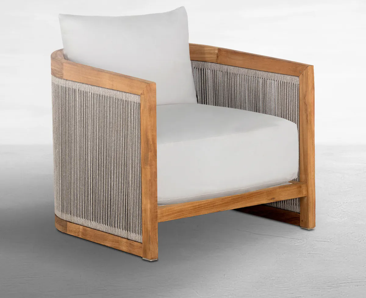 Summer Classics 1506 Avalon Teak Outdoor Lounge Chair Summer Classics 1506 Avalon Teak Outdoor Lounge Chair