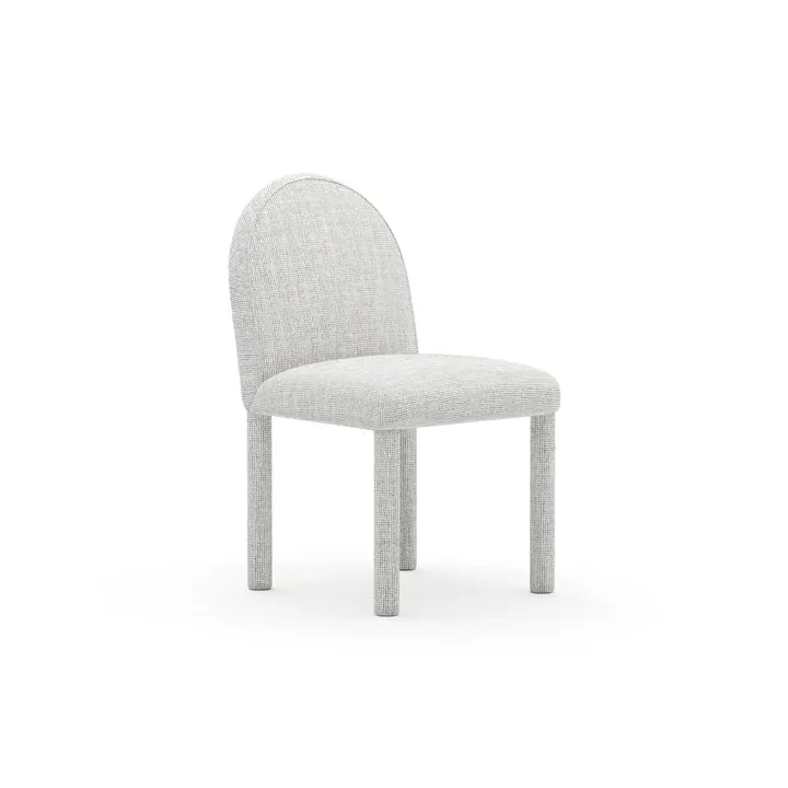 Caracole Furniture CLA-426-298 Archie Dining Chair – Ivory