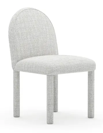 Caracole Furniture CLA-426-298 Archie Dining Chair - Ivory Caracole Furniture CLA-426-298 Archie Dining Chair - Ivory