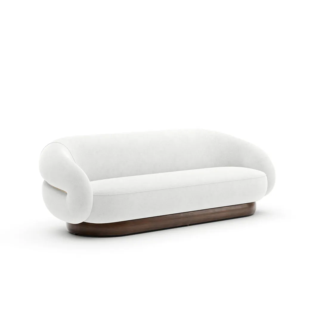 Caracole Furniture CLA-426-116-a Smoosh 84″ Sofa