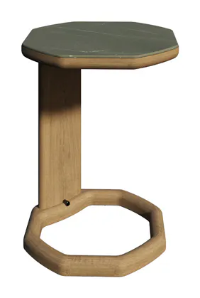 Barlow Tyrie 2ZES04.810 Zen Side Table 40 Barlow Tyrie 2ZES04.810 Zen Side Table 40