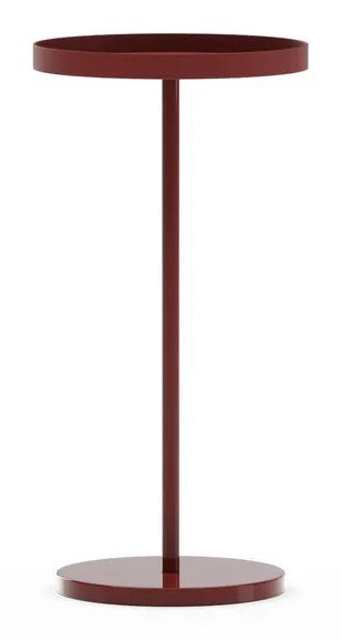 Caracole Furniture CLA-426-423 Speck Spot Table - Rouge Caracole Furniture CLA-426-423 Speck Spot Table - Rouge