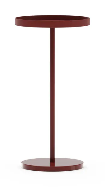 Caracole Furniture CLA-426-423 Speck Spot Table - Rouge Caracole Furniture CLA-426-423 Speck Spot Table - Rouge