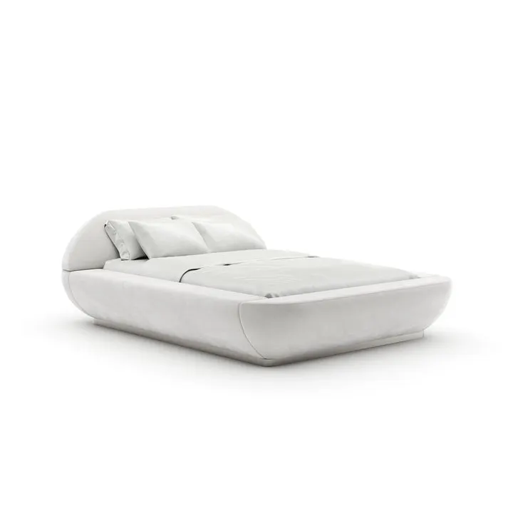 Caracole Furniture CLA-426-101 Jagger Queen Bed – Ivory