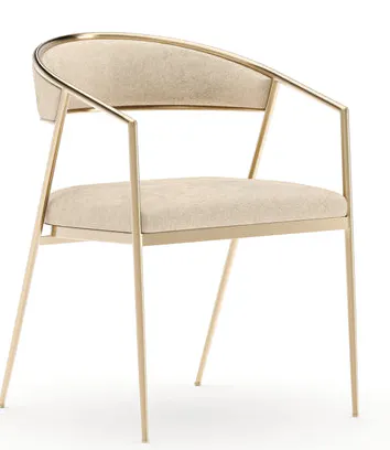 Caracole Furniture CLA-426-2713 Dario Wog Arm Chair - Ivory Caracole Furniture CLA-426-2713 Dario Wog Arm Chair - Ivory