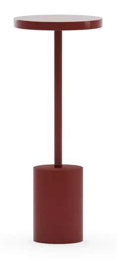 Caracole Furniture CLA-426-422 Confetto Spot Table - Rouge Caracole Furniture CLA-426-422 Confetto Spot Table - Rouge