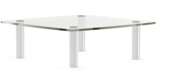 Caracole Furniture CLA-426-4020 Resurface Smoke Glass Cocktail Table Caracole Furniture CLA-426-4020 Resurface Smoke Glass Cocktail Table
