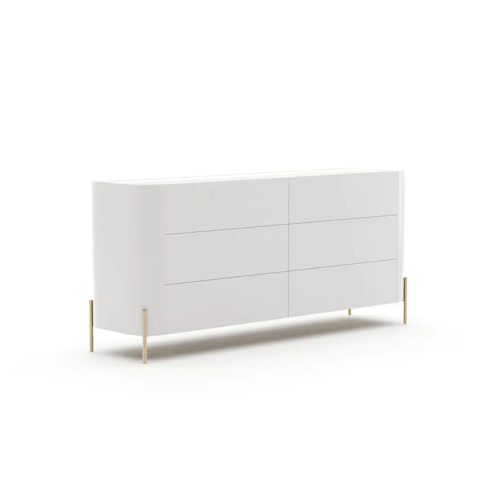 Caracole Furniture CLA-426-011 Atom 72″ Dresser – Latte
