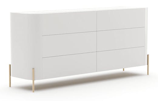 Caracole Furniture CLA-426-011 Atom 72" Dresser - Latte Caracole Furniture CLA-426-011 Atom 72" Dresser - Latte