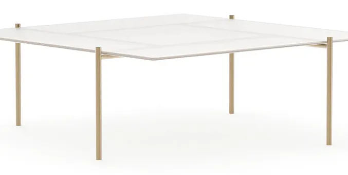 Caracole Furniture CLA-426-4021 Pinwheel Frosted Glass Cocktail Table Caracole Furniture CLA-426-4021 Pinwheel Frosted Glass Cocktail Table