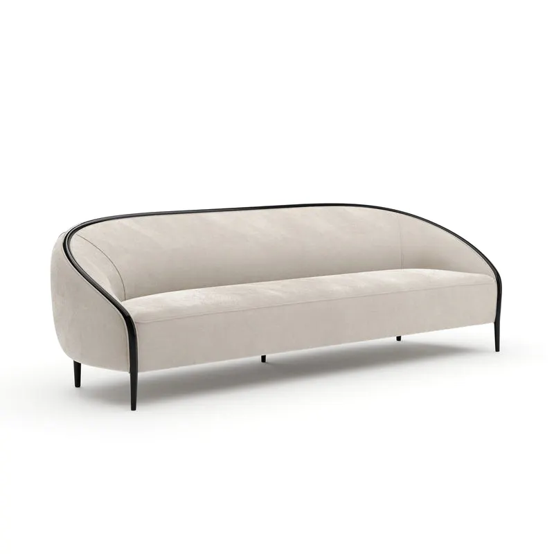 Caracole Furniture CLA-426-113-b Petit 110″ Large Sofa