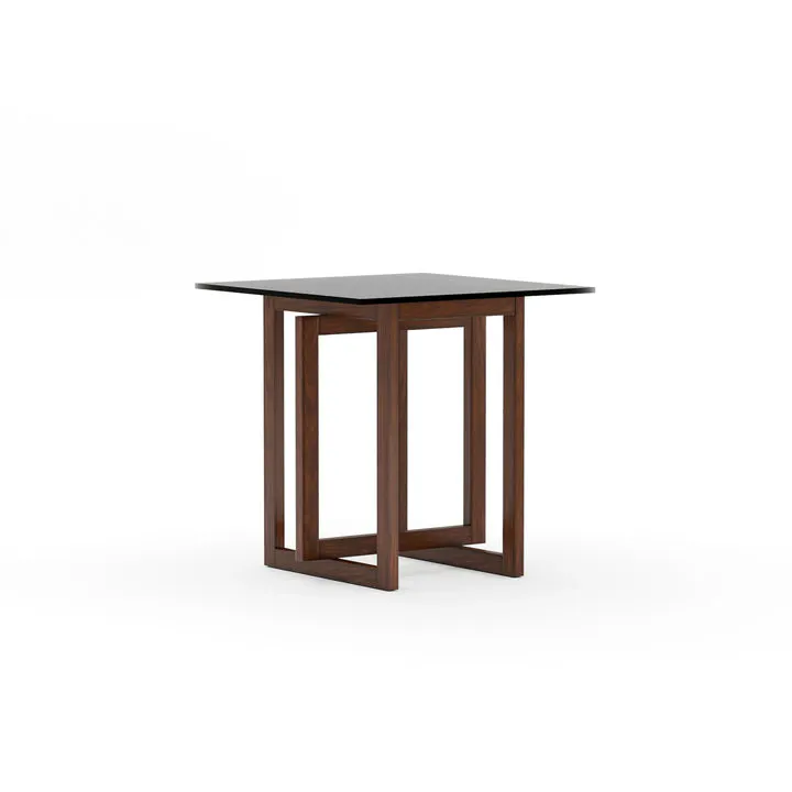 Caracole Furniture CLA-426-4110 Wish You Were Here Wood End Table