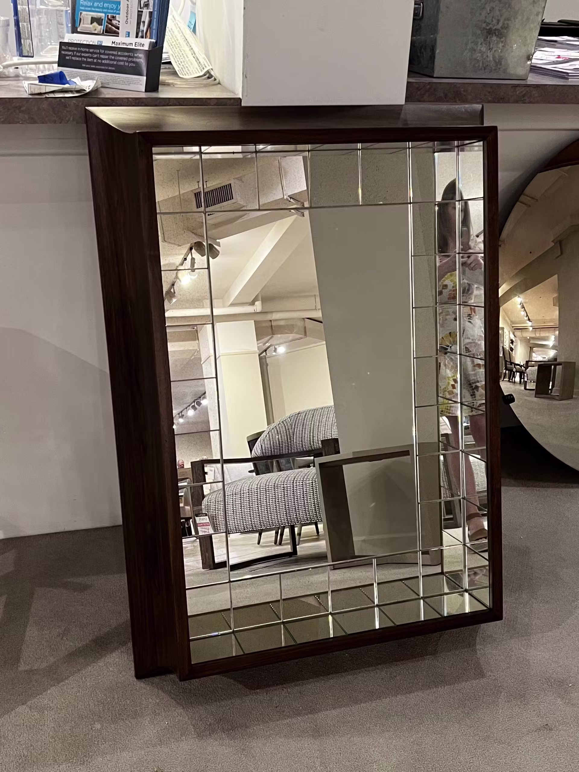 Hickory Chair HC7299-10 Ledge Mirror at Factory Outlets by Hickory Park