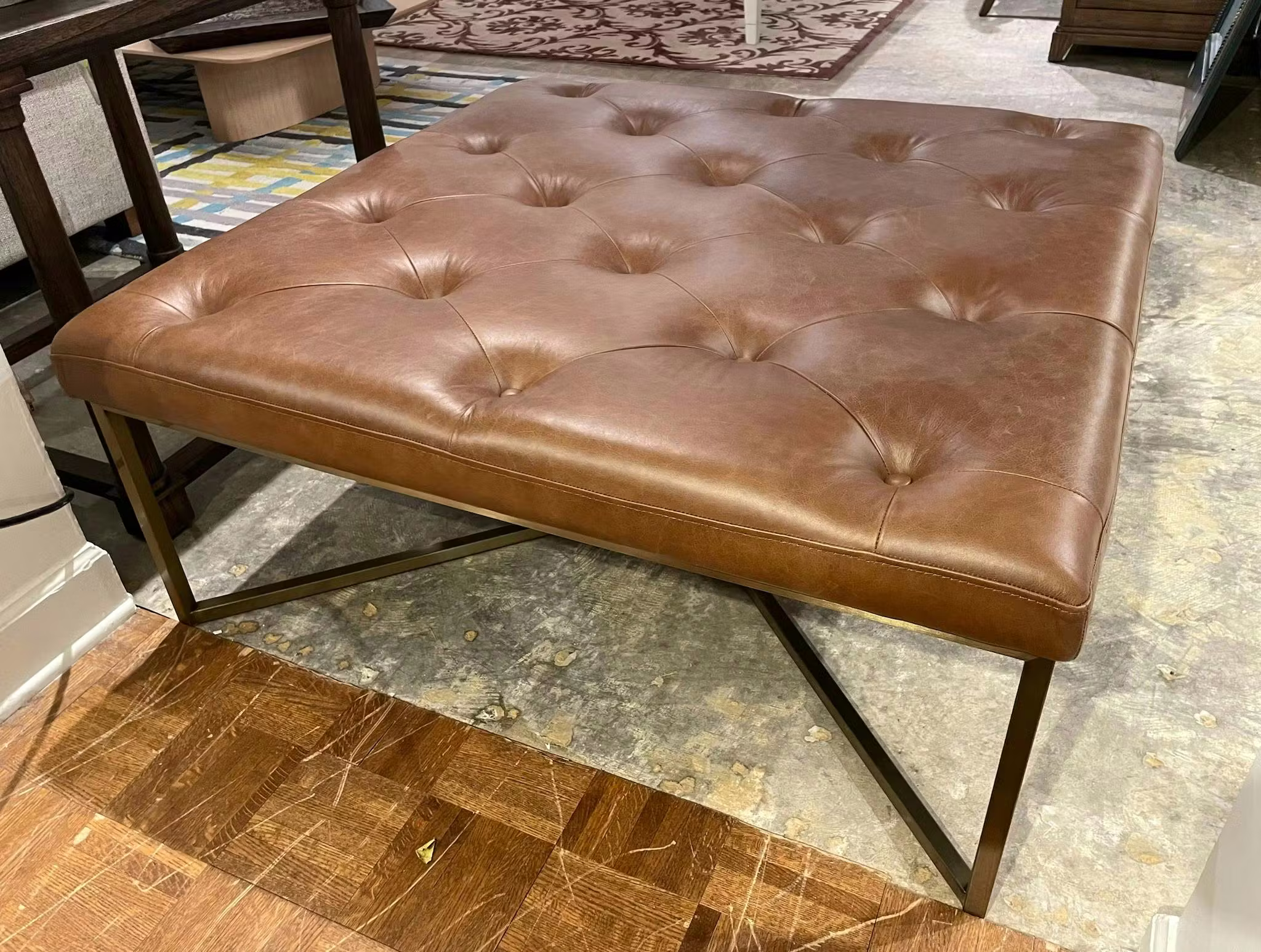 Flexsteel W1477-092 Hamilton Cocktail Ottoman