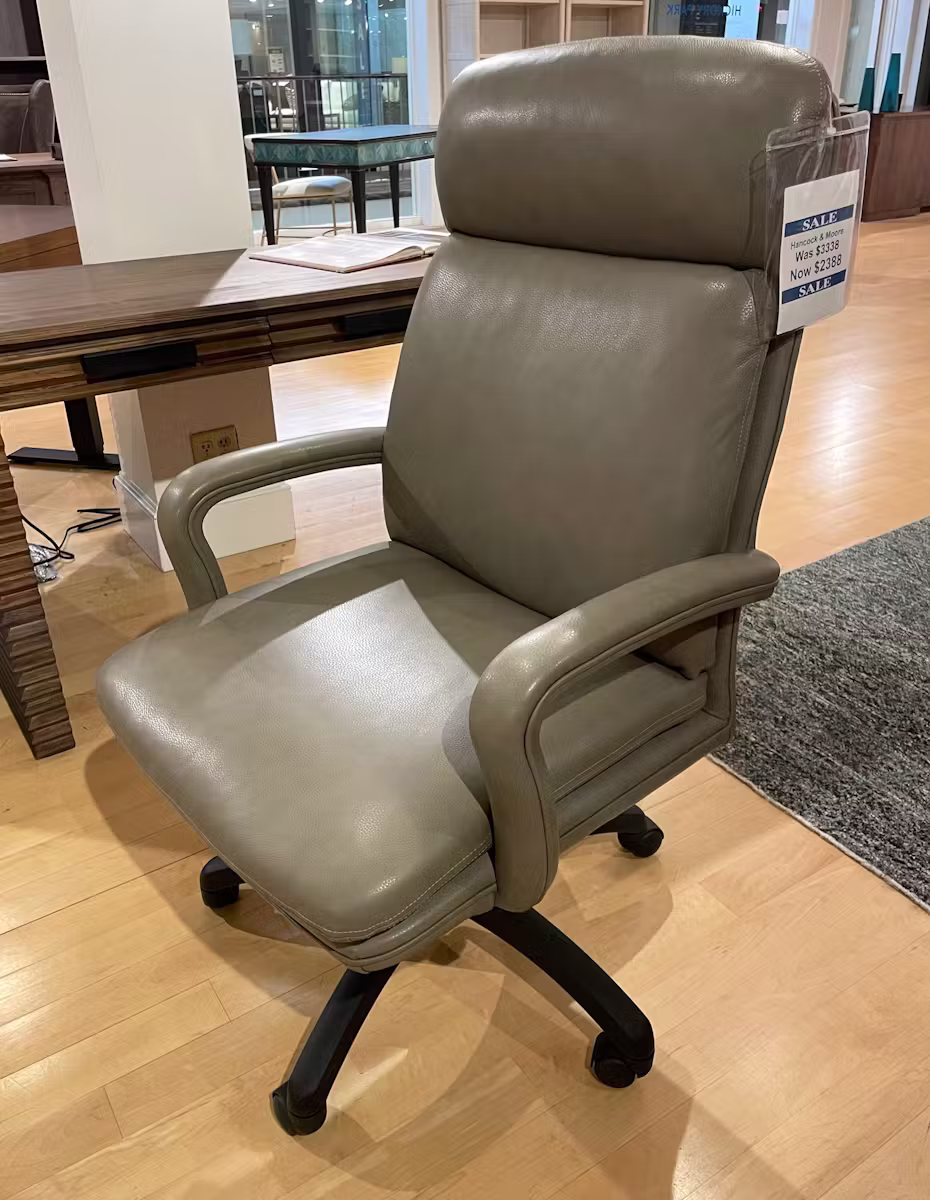 Hancock and Moore 9177ST-PL Marquis Swivel Tilt Chair Hancock and Moore 9177ST-PL Marquis Swivel Tilt Chair