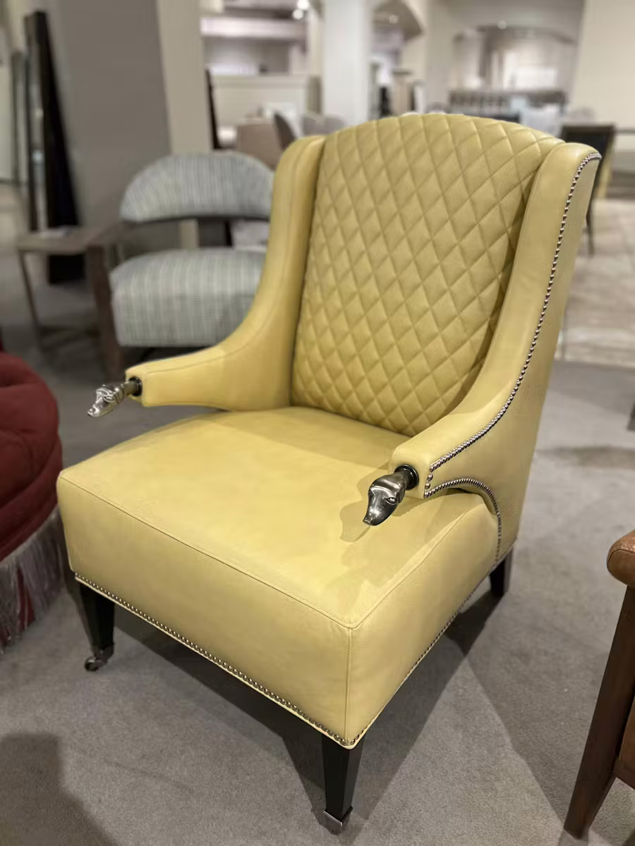 Hancock and Moore CJ6813-Q/01149 Doxon Quilted Wing Chair Hancock and Moore CJ6813-Q/01149 Doxon Quilted Wing Chair