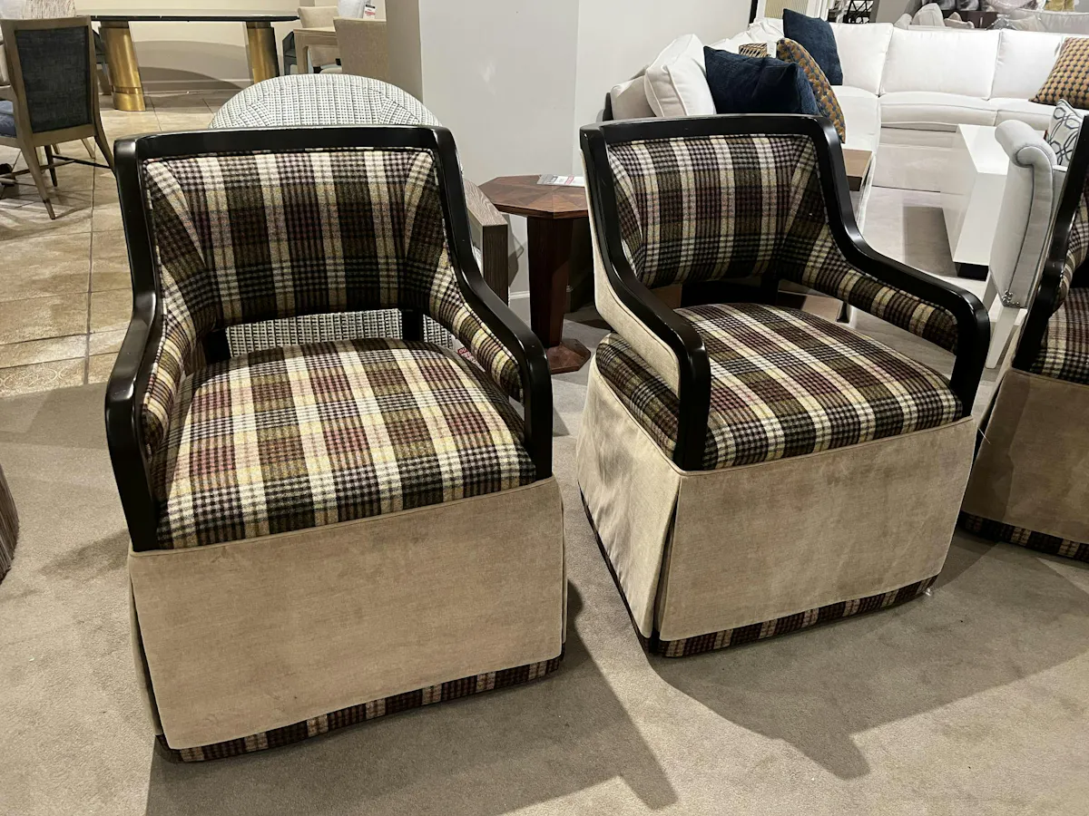 Jessica Charles 1203SK/10578,10579 Merritt Skirted Dining Chair Jessica Charles 1203SK/10578,10579 Merritt Skirted Dining Chair