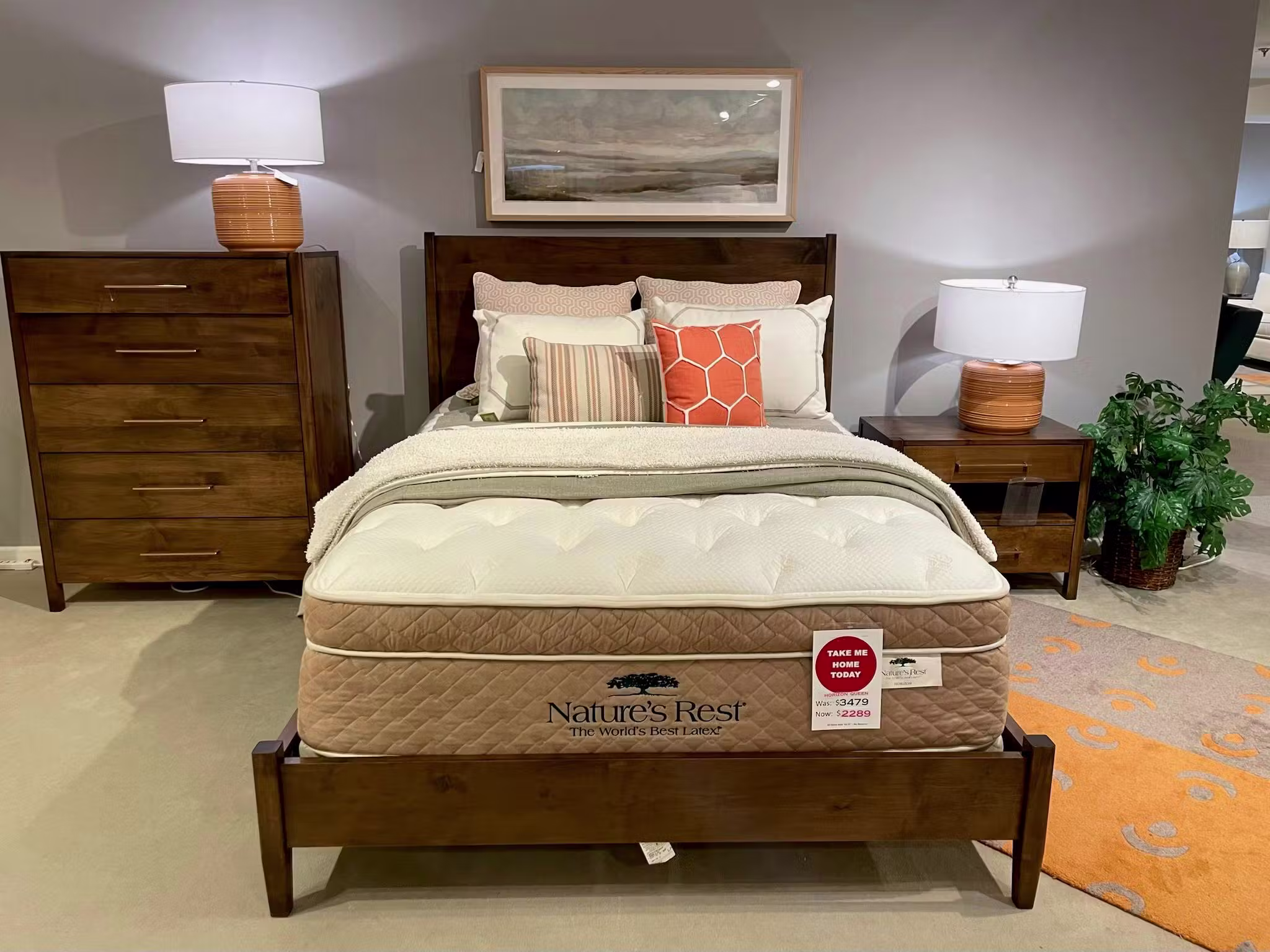 Bassett Furniture 2128-H159 Parkway Maple Bedroom Group