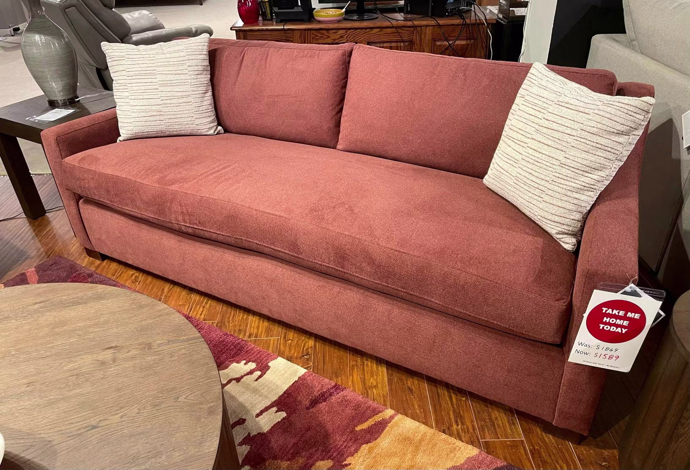 Bassett Furniture 2787-62 Oliver Sofa