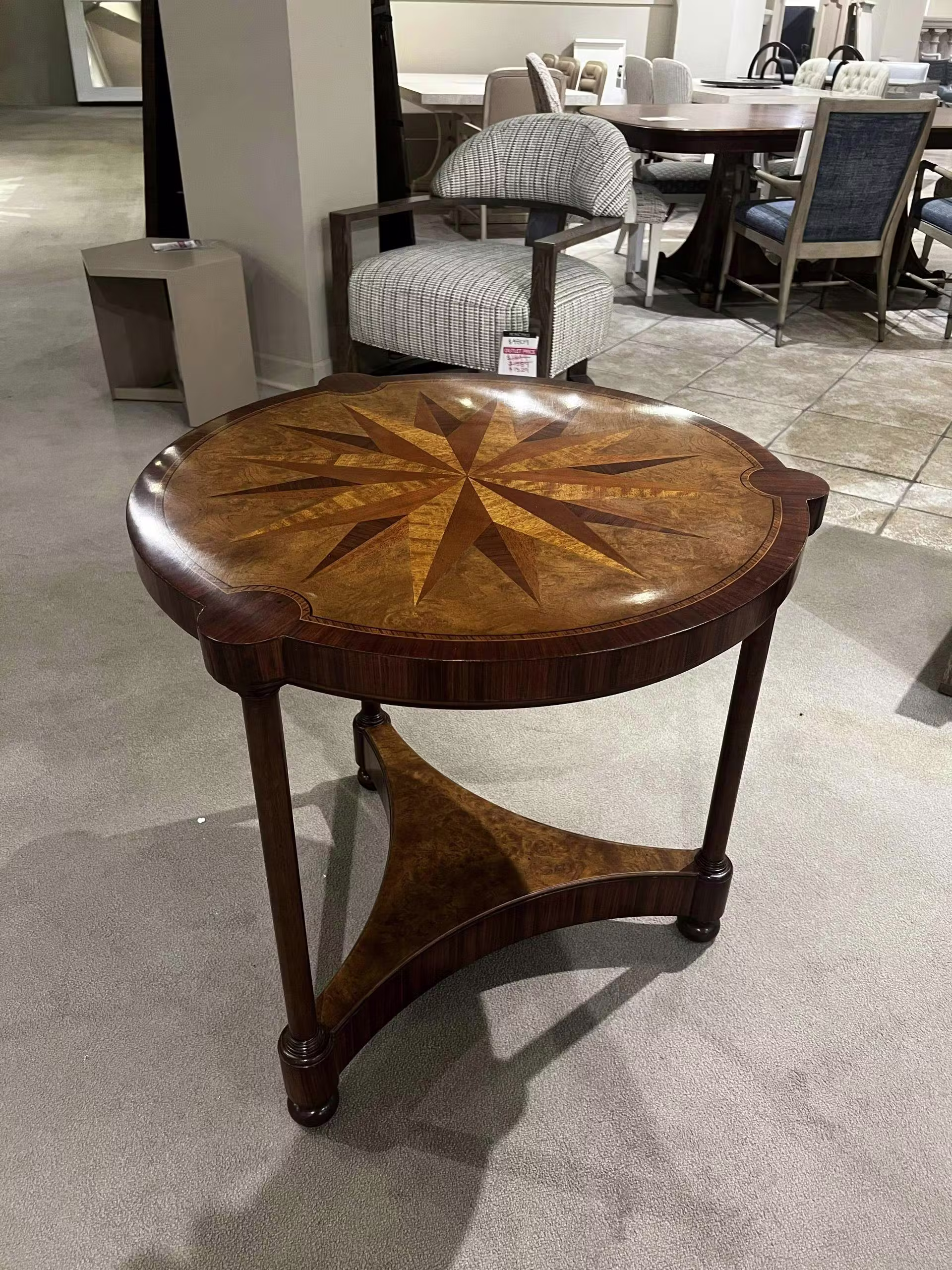 Maitland-Smith 8548-32/80 Cameron Side Table Round