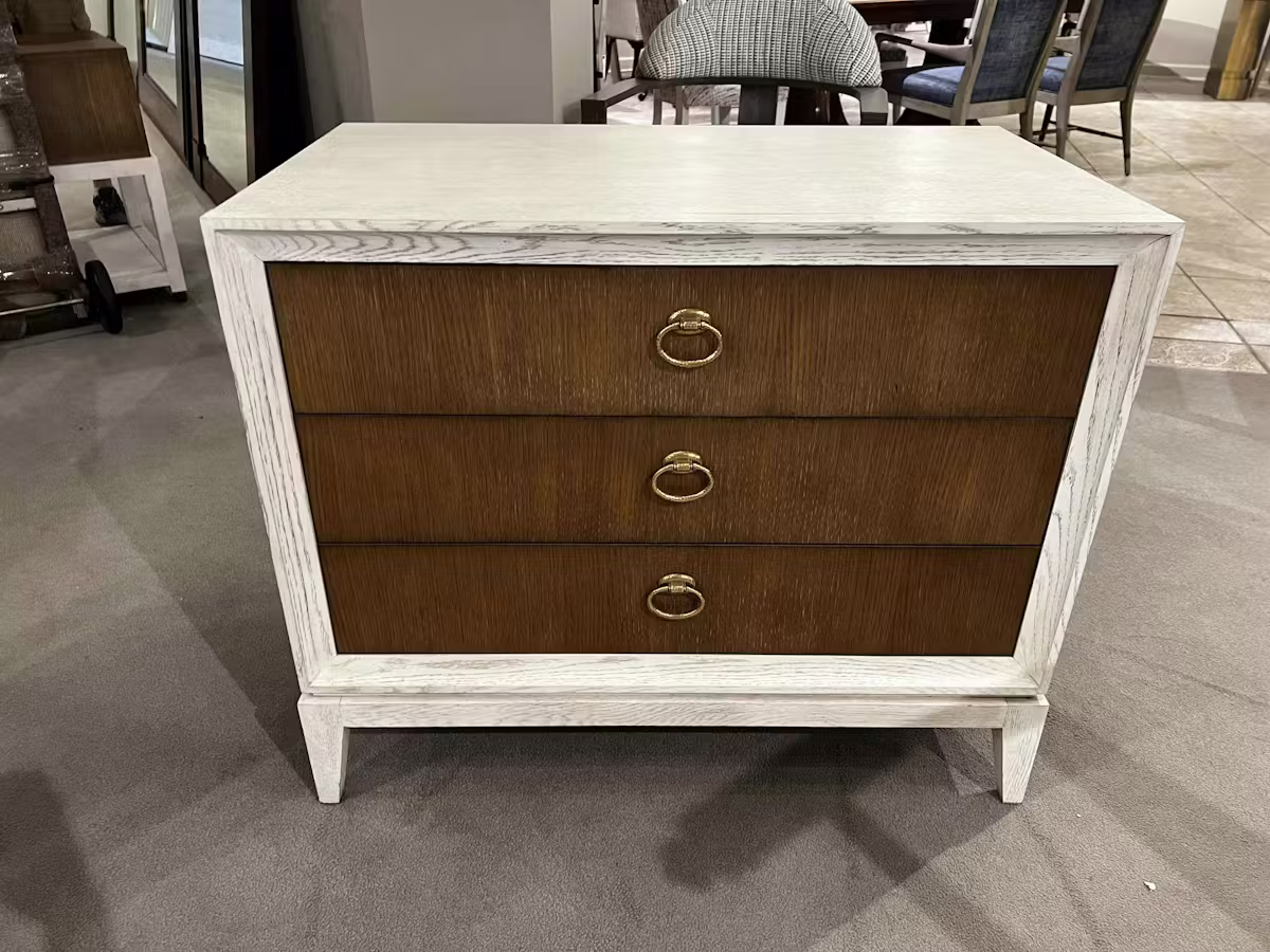 Century CR9-234/100 Details Three Drawer Large Nightstand Century CR9-234/100 Details Three Drawer Large Nightstand