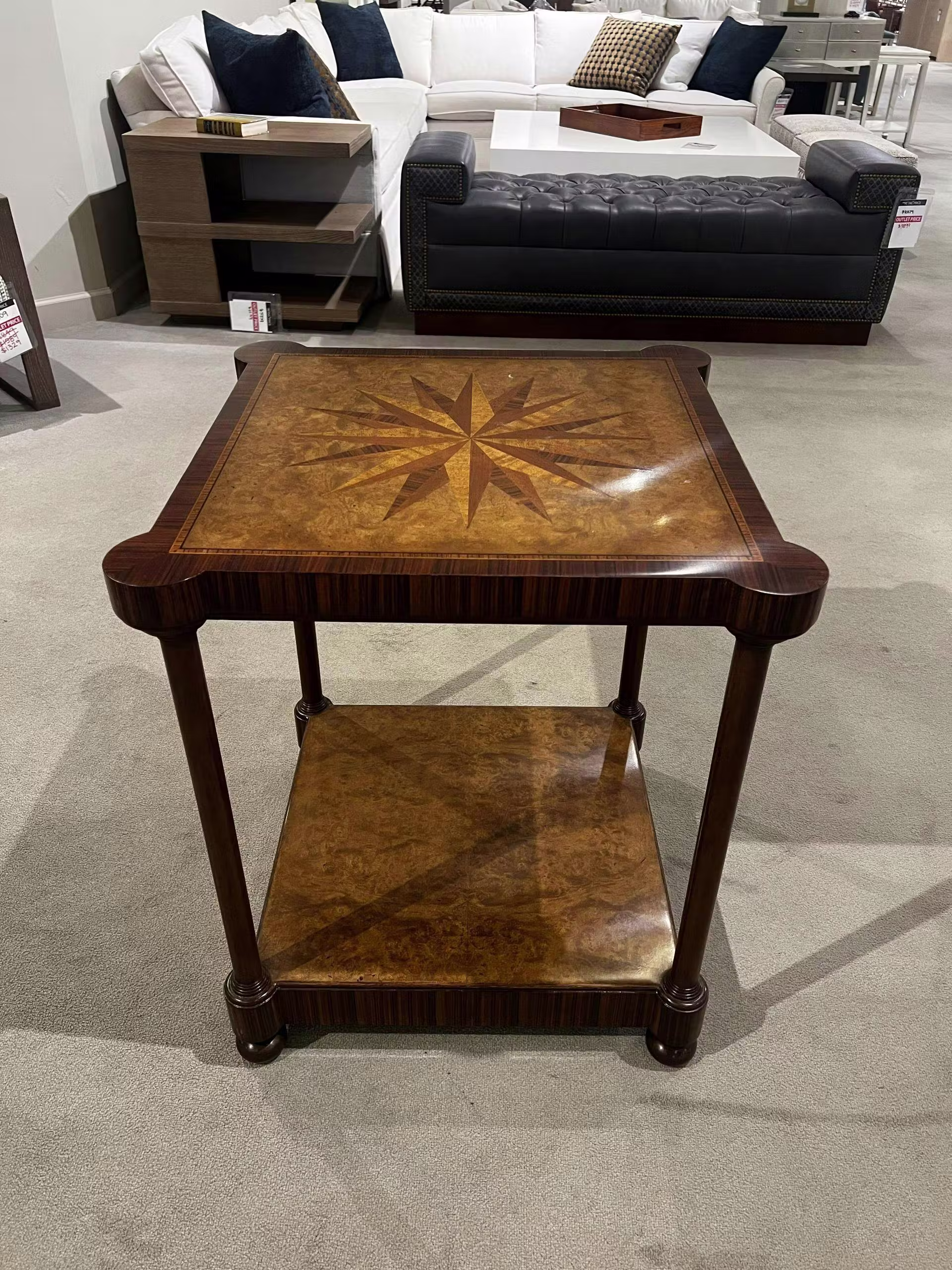 Maitland-Smith 8549-32/100 Cameron Side Table Square