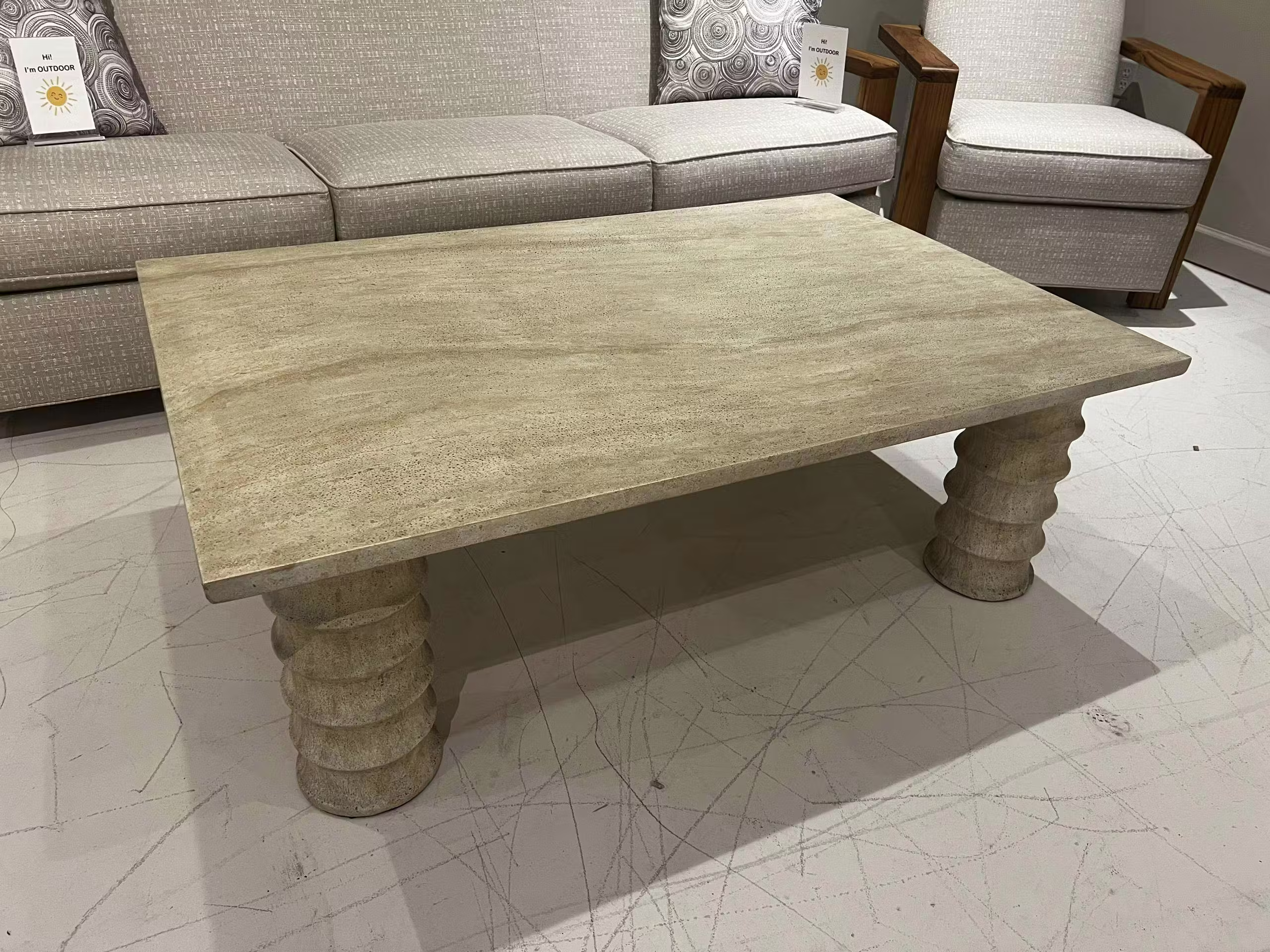 Century D8A-3160-V1/330 Outdoor Cocktail Table