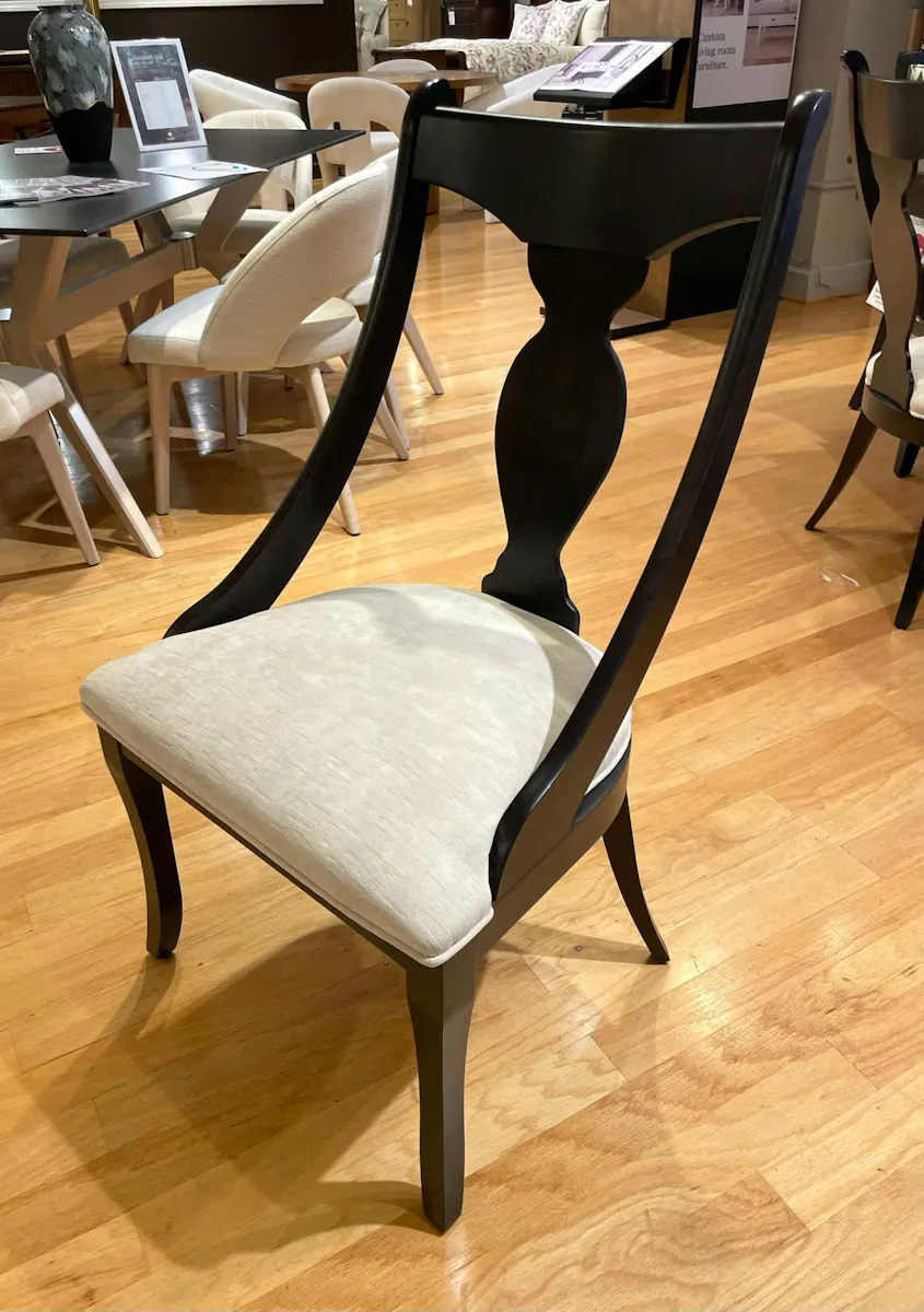 Canadel TRE-0-4268 Wood Top Dining Table and Chairs Canadel TRE-0-4268 Wood Top Dining Table and Chairs