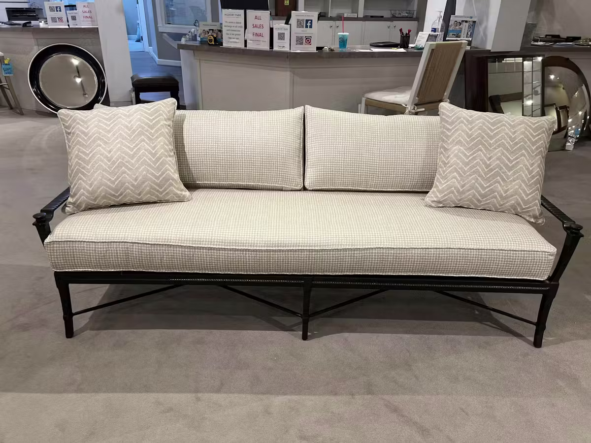 Century D12MB-21-1/50 Andalusia Metal Back Sofa Century D12MB-21-1/50 Andalusia Metal Back Sofa