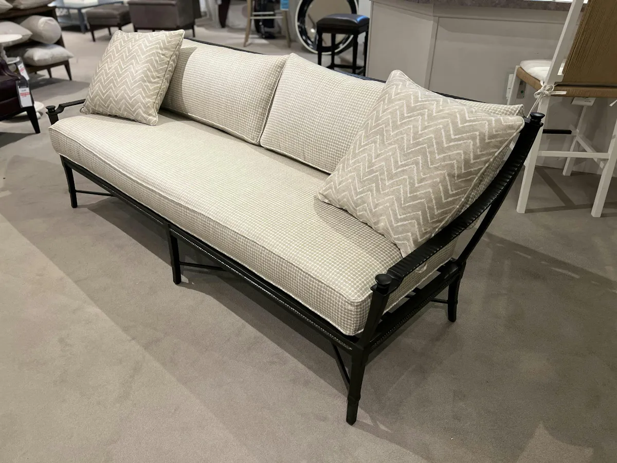 Century D12MB-21-1/50 Andalusia Metal Back Sofa Century D12MB-21-1/50 Andalusia Metal Back Sofa