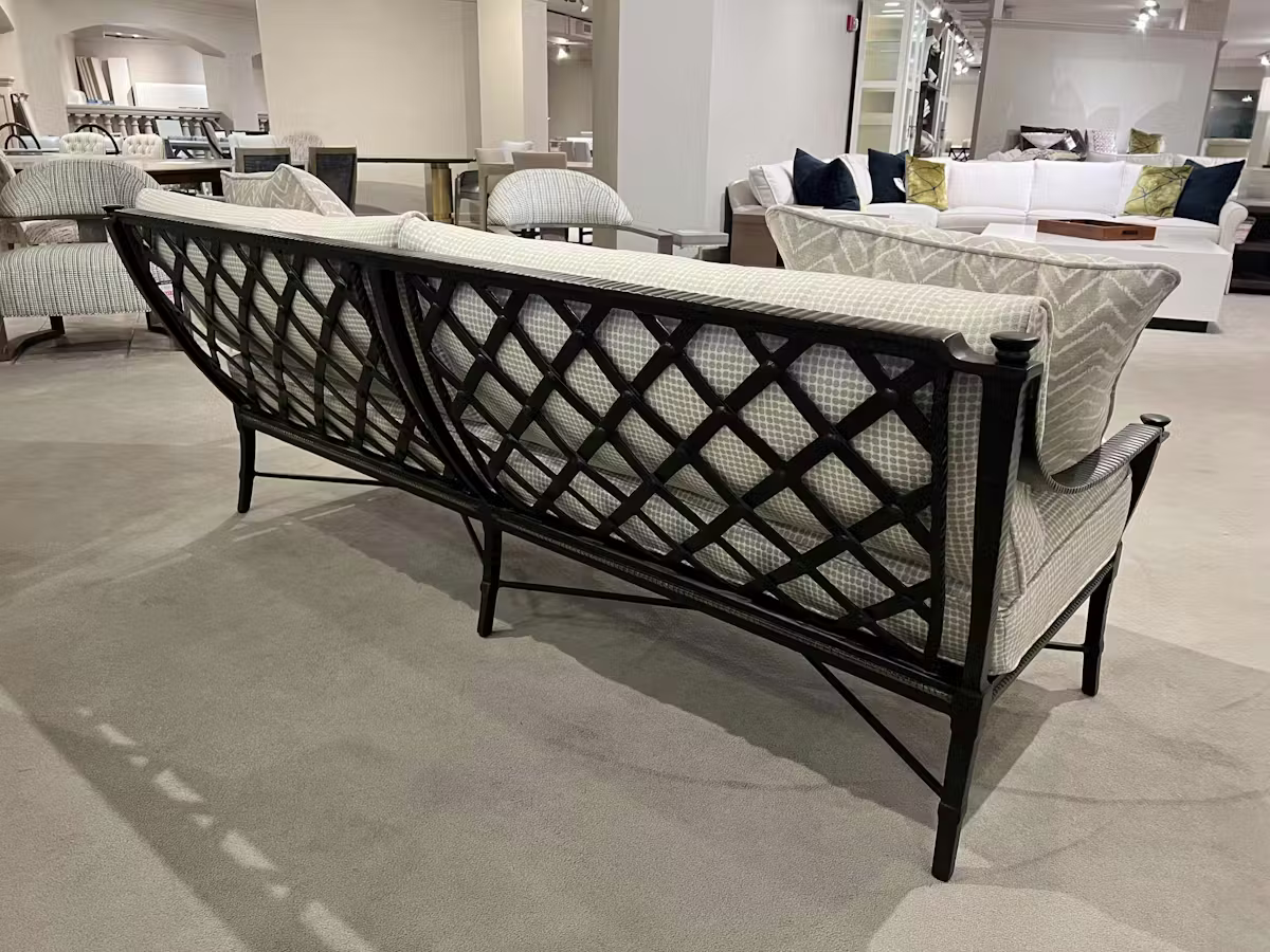 Century D12MB-21-1/50 Andalusia Metal Back Sofa Century D12MB-21-1/50 Andalusia Metal Back Sofa