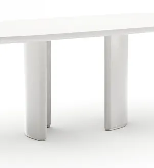 Caracole Furniture CLA-426-203 Tobie Rec Dining Table - Almond Milk Caracole Furniture CLA-426-203 Tobie Rec Dining Table - Almond Milk