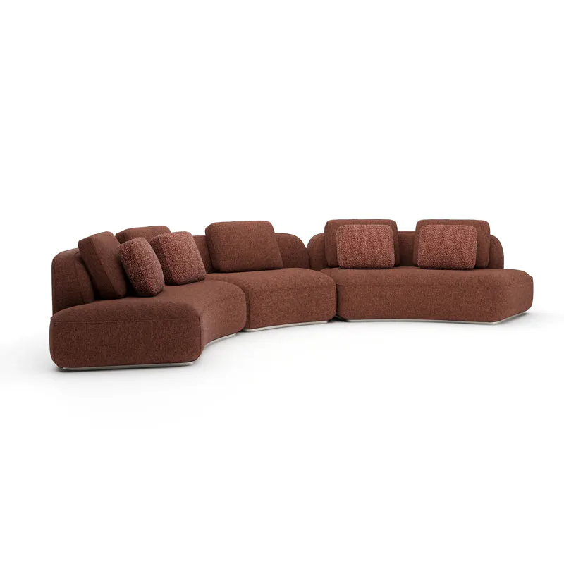 Caracole Furniture CLA-426-sec2-a Sasso 3pc Sofa – Saffron