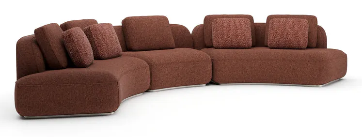 Caracole Furniture CLA-426-sec2-a Sasso 3pc Sofa - Saffron Caracole Furniture CLA-426-sec2-a Sasso 3pc Sofa - Saffron