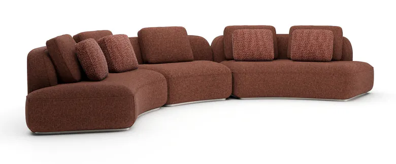 Caracole Furniture CLA-426-sec2-a Sasso 3pc Sofa - Saffron Caracole Furniture CLA-426-sec2-a Sasso 3pc Sofa - Saffron