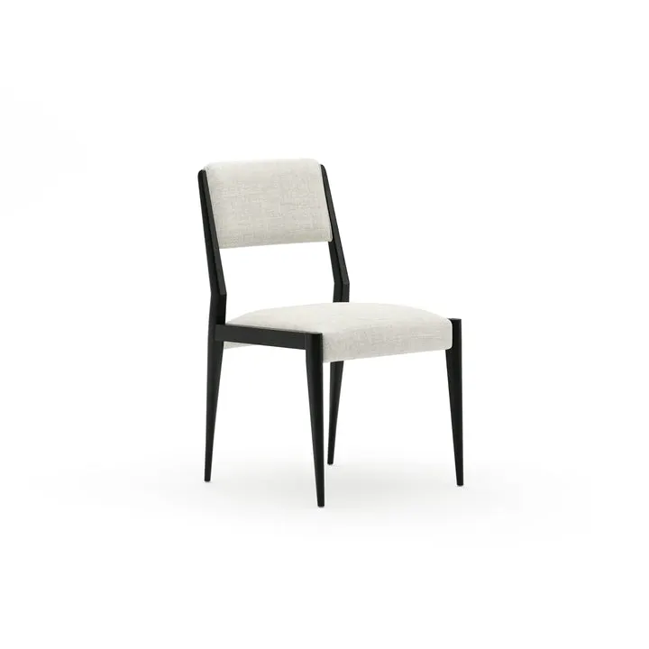 Caracole Furniture CLA-426-2810 Sylvie Side Chair – Oatmeal
