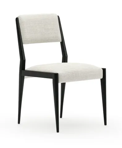 Caracole Furniture CLA-426-2810 Sylvie Side Chair - Oatmeal Caracole Furniture CLA-426-2810 Sylvie Side Chair - Oatmeal