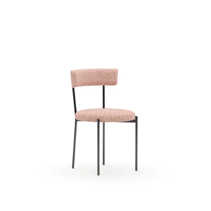Caracole Furniture CLA-426-2812 Moxie Dining Chair – Rose Qtz