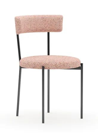 Caracole Furniture CLA-426-2812 Moxie Dining Chair - Rose Qtz Caracole Furniture CLA-426-2812 Moxie Dining Chair - Rose Qtz