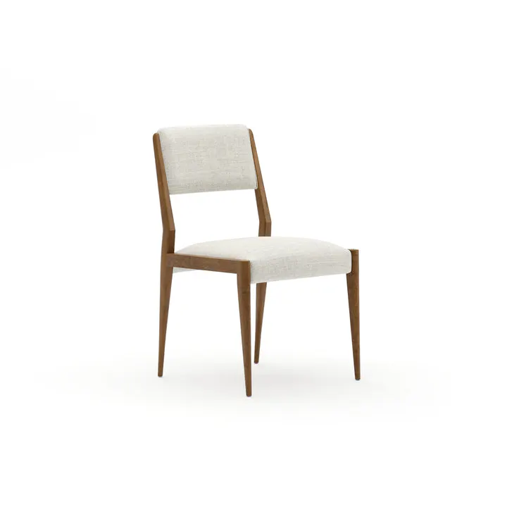 Caracole Furniture CLA-426-289 Sylvie Side Chair – Nat Walnut
