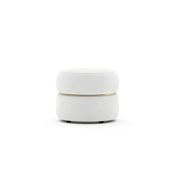 Caracole Furniture CLA-426-141-a Smoosh Pouf