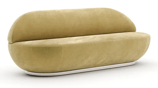 Caracole Furniture CLA-426-011-b Jagger Sofa - Ochre Caracole Furniture CLA-426-011-b Jagger Sofa - Ochre
