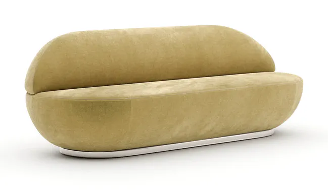 Caracole Furniture CLA-426-011-b Jagger Sofa - Ochre Caracole Furniture CLA-426-011-b Jagger Sofa - Ochre
