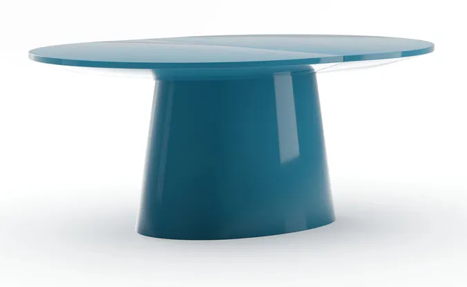 Caracole Furniture CLA-426-207 Paragon 84" Dining Table - Azure Caracole Furniture CLA-426-207 Paragon 84" Dining Table - Azure
