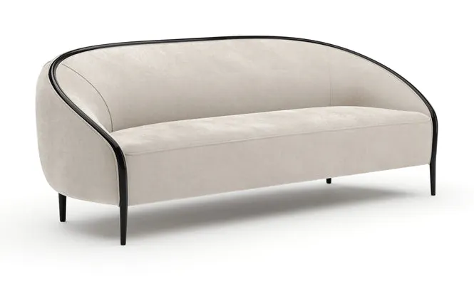 Caracole Furniture CLA-426-114-b Petit 90" Small Sofa - Ivory Caracole Furniture CLA-426-114-b Petit 90" Small Sofa - Ivory