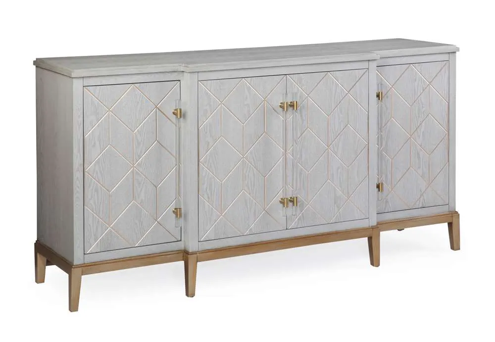 Basset Mirror Company 2430-DR-57 Perrine Four Door Cabinet