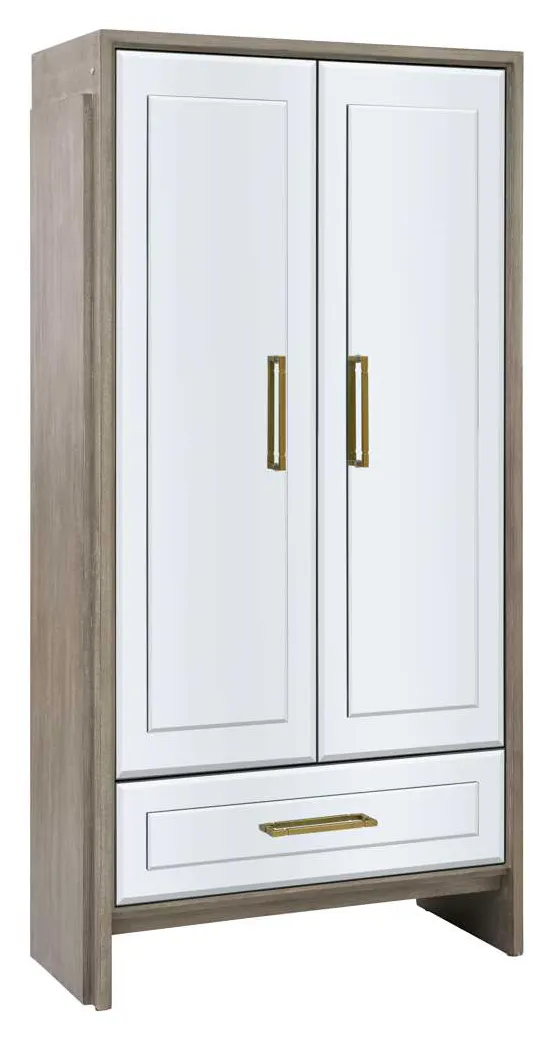 Basset Mirror Company 2542-LR-475 Lansing Tall Bar Cabinet Basset Mirror Company 2542-LR-475 Lansing Tall Bar Cabinet
