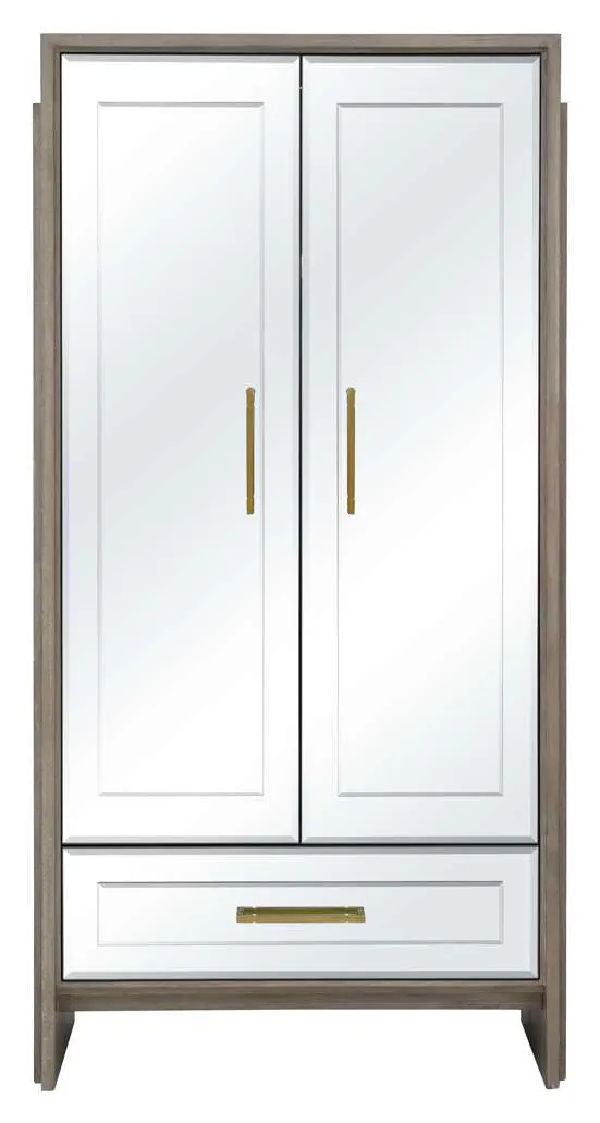 Basset Mirror Company 2542-LR-475 Lansing Tall Bar Cabinet Basset Mirror Company 2542-LR-475 Lansing Tall Bar Cabinet