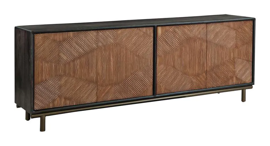 Basset Mirror Company 5935-DR-576 Keir Four Door Cabinet Basset Mirror Company 5935-DR-576 Keir Four Door Cabinet
