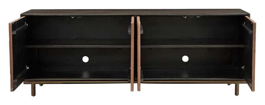 Basset Mirror Company 5935-DR-576 Keir Four Door Cabinet Basset Mirror Company 5935-DR-576 Keir Four Door Cabinet